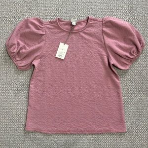 NWT Puff Sleeve Shirt
